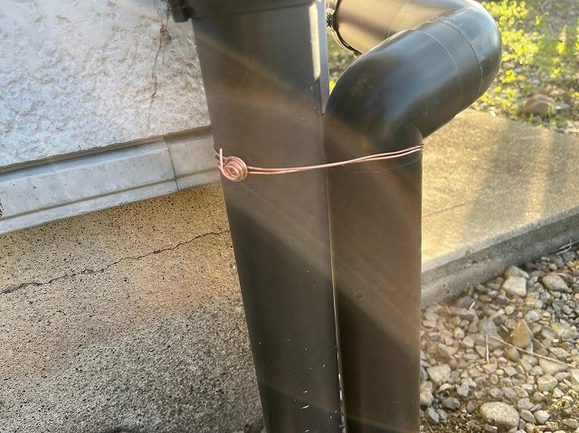 笛吹市　雨樋工事